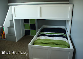 bunk bed stairs diy